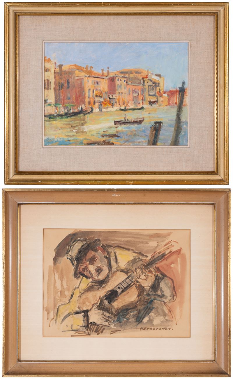 Riflessi, Canal grande - Suonatore