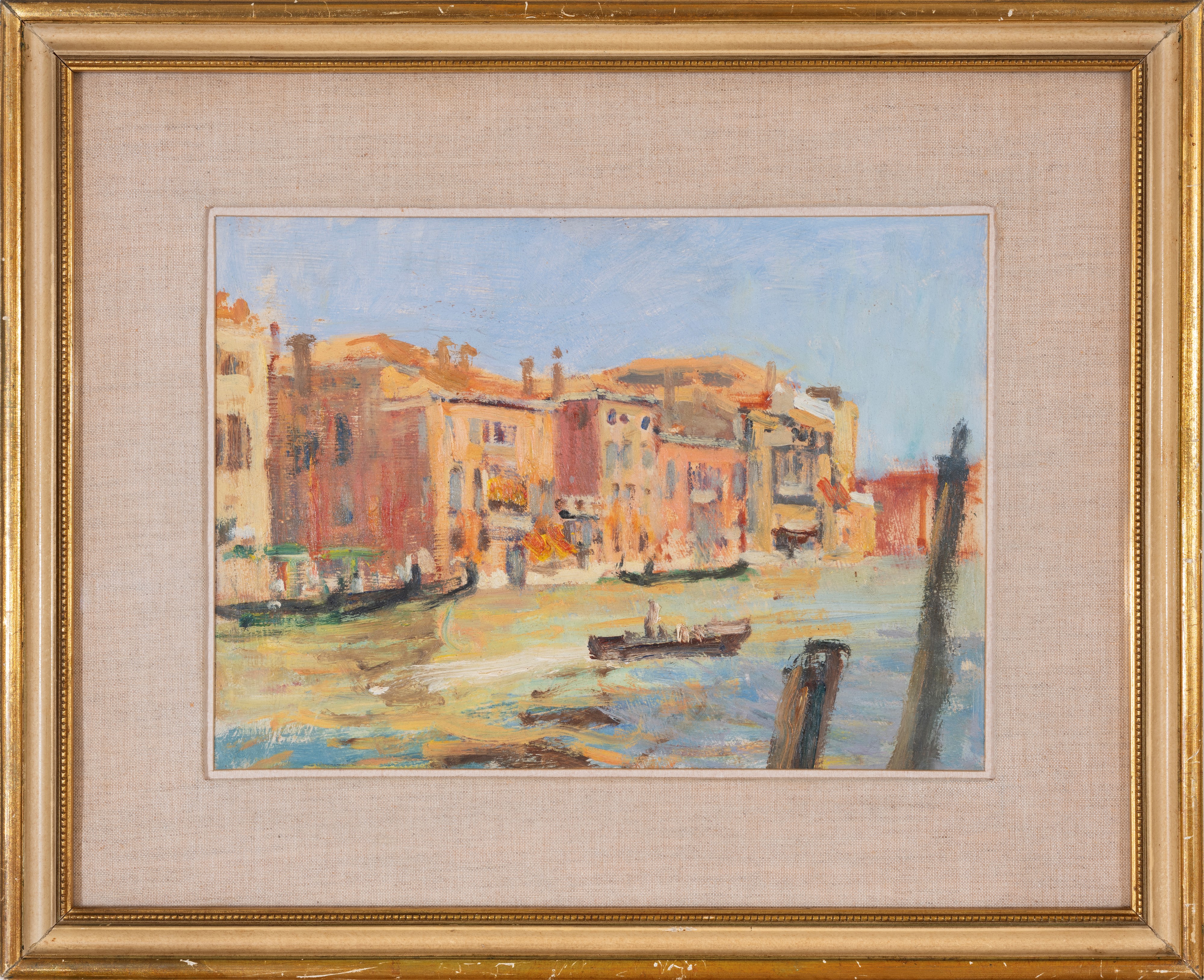 Riflessi, Canal grande - Suonatore