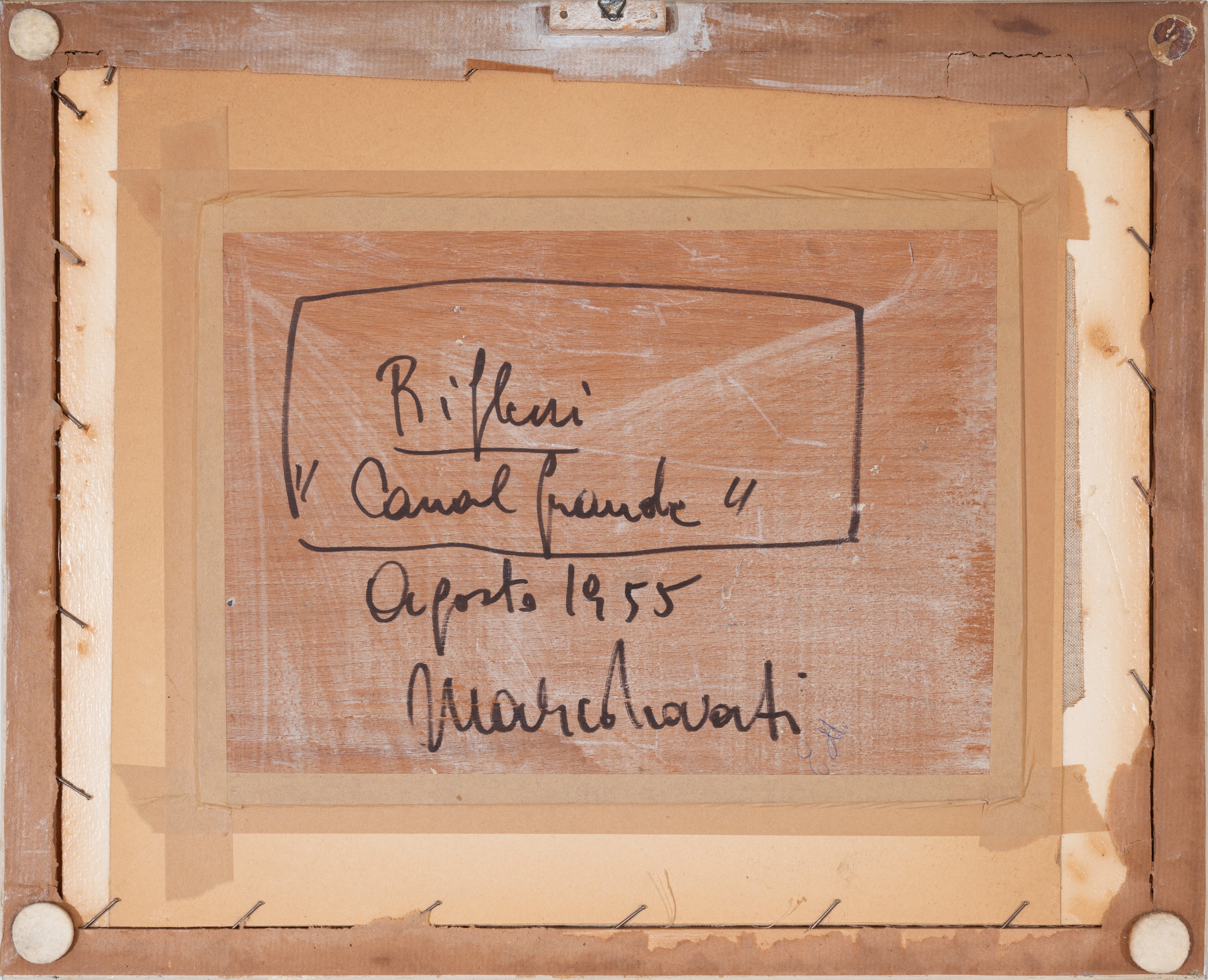 Riflessi, Canal grande - Suonatore