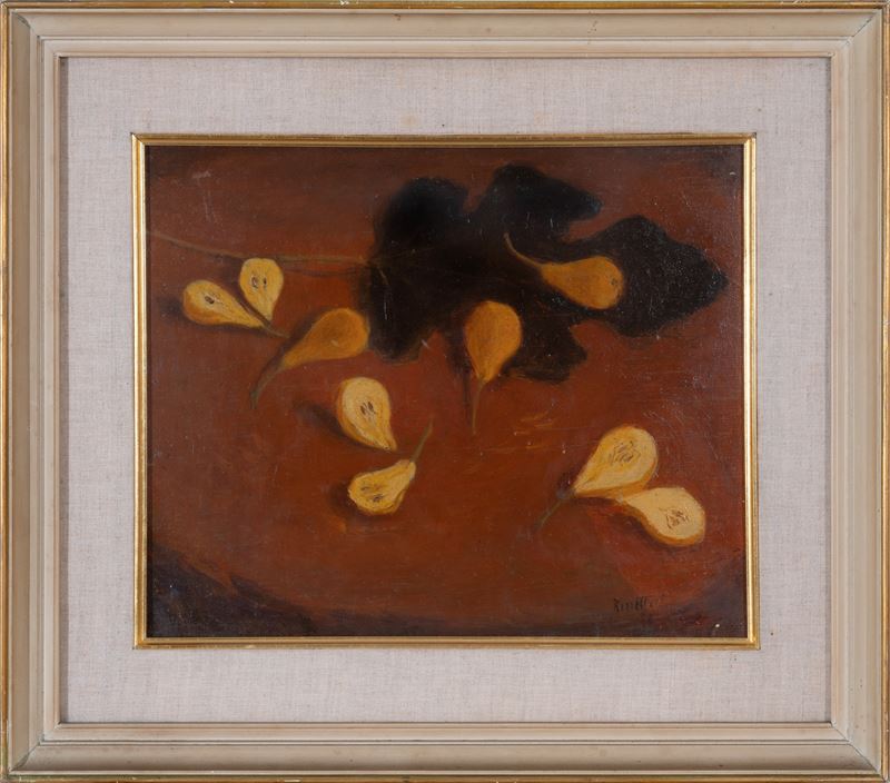 Foglia di fico e pere