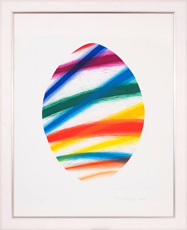 PIERO DORAZIO : senza titolo  (1987)  - acquaforte acquatinta es. 51/99 - Asta Asta a tempo di multipli d'Autore - Fidesarte - Casa d'aste