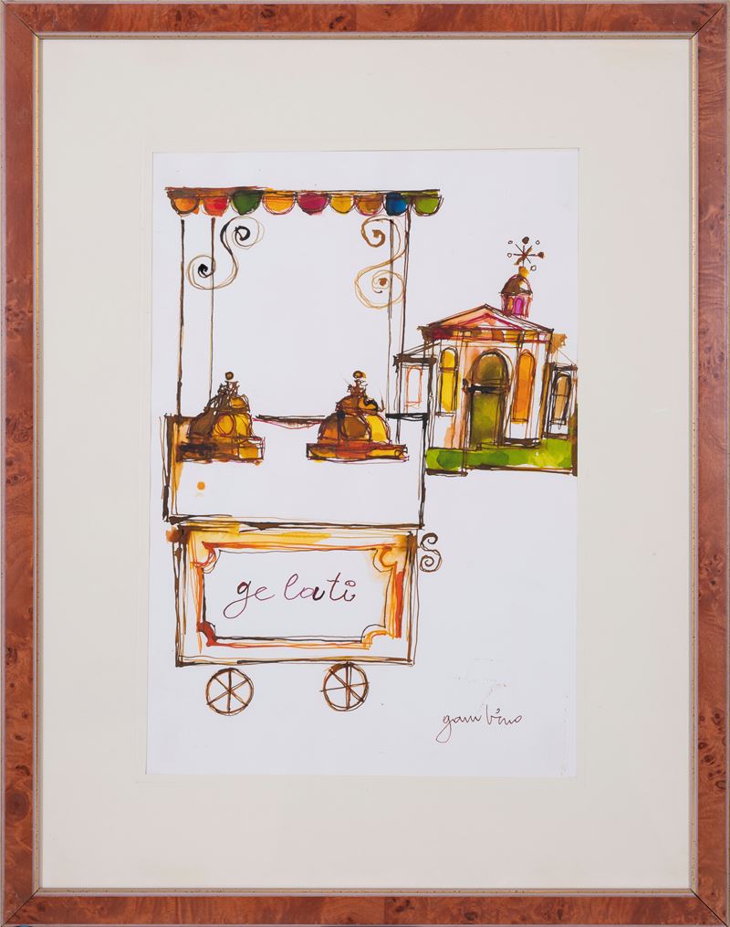 Il carretto dei gelati