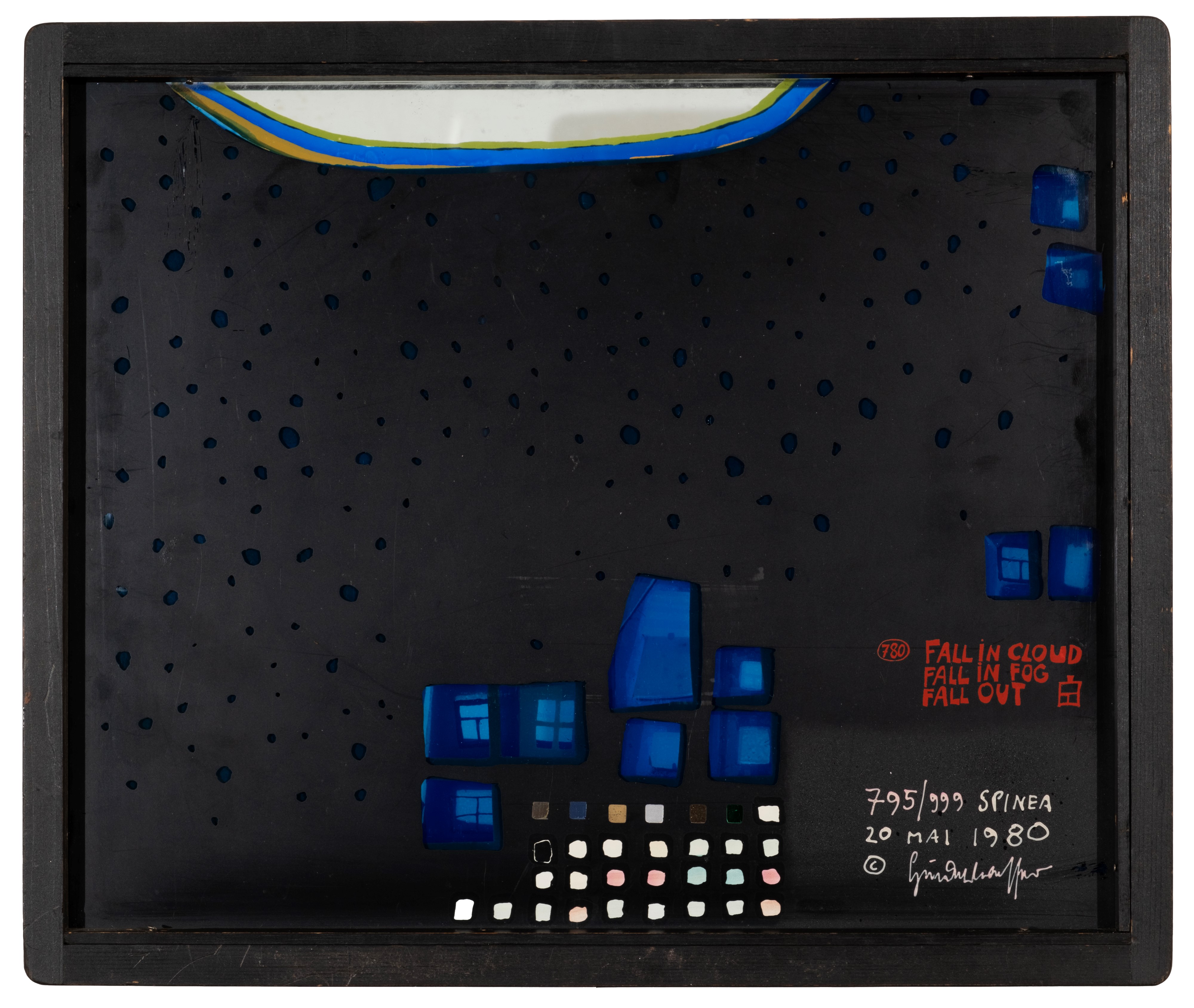 Fall in cloud - Fall in fog - Fall out