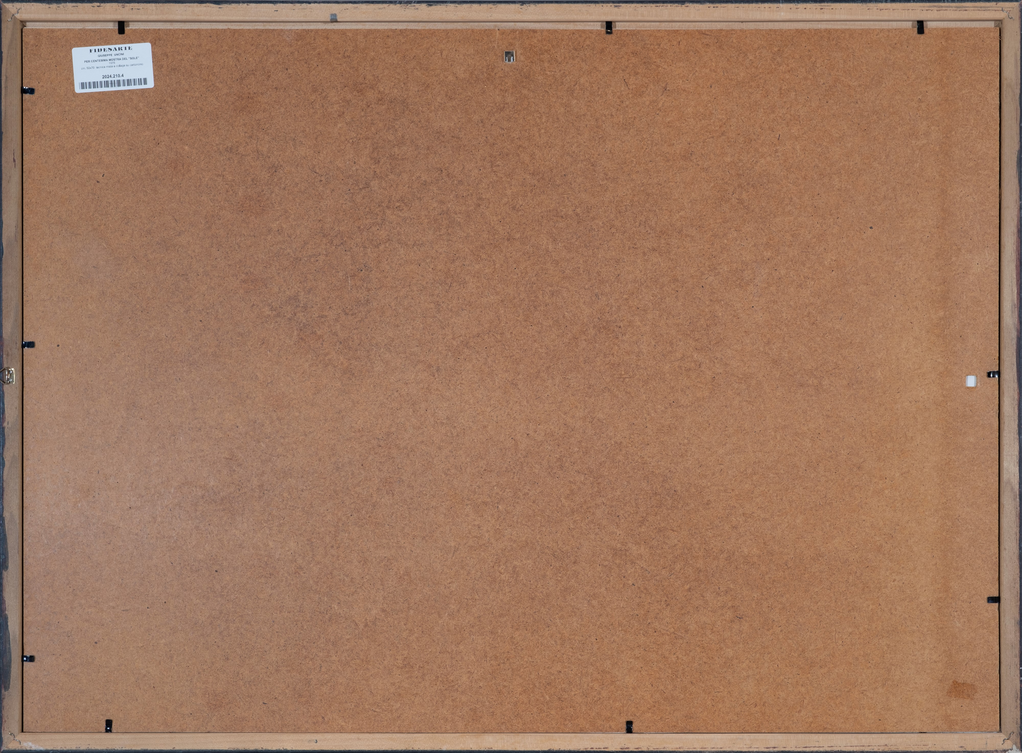 Per centesima mostra del "Sole"