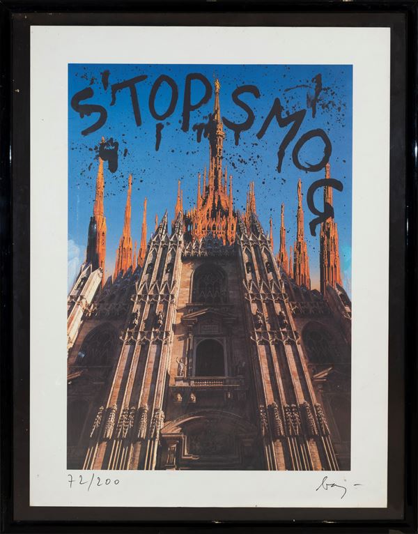 ENRICO BAJ - Stop smog