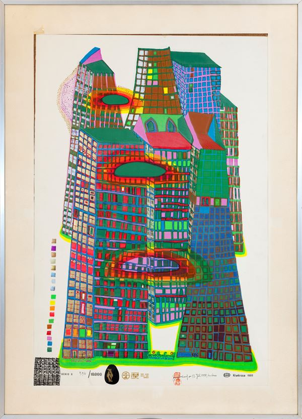 FRIEDENSREICH  HUNDERTWASSER - Good morning city bleeding town series Giudecca