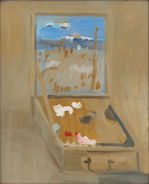 ALBERTO GIANQUINTO - Interno con sedia