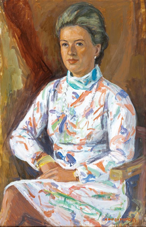 MARCO NOVATI - Portrait of Mrs. Britti