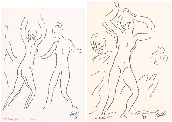 VIRGILIO GUIDI - Figure 1975 - Figura 1982