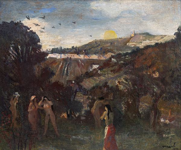 MARIO VARAGNOLO - Country scene