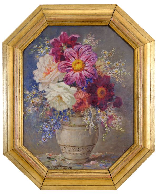 ENRICO  VIZZOTTO ALBERTI - Vaso di fiori