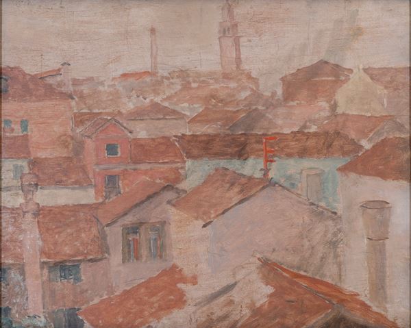 PIO SEMEGHINI - Roofs of San Trovaso