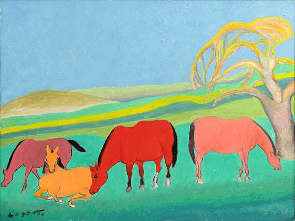 GIUSEPPE CESETTI - Horses