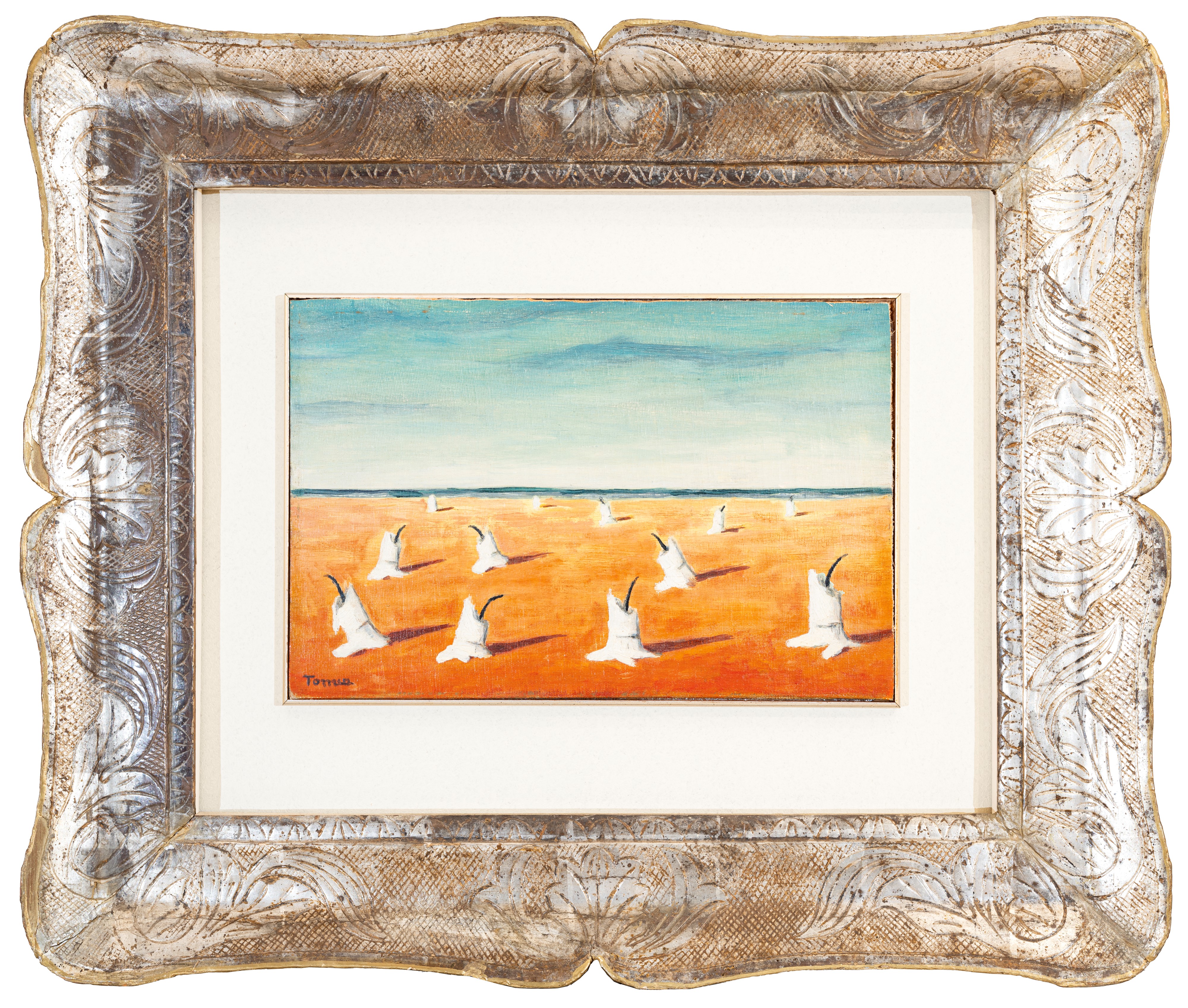 Candele sulla spiaggia