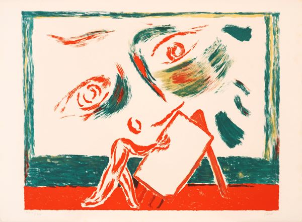VIRGILIO GUIDI - Artista al cavalletto