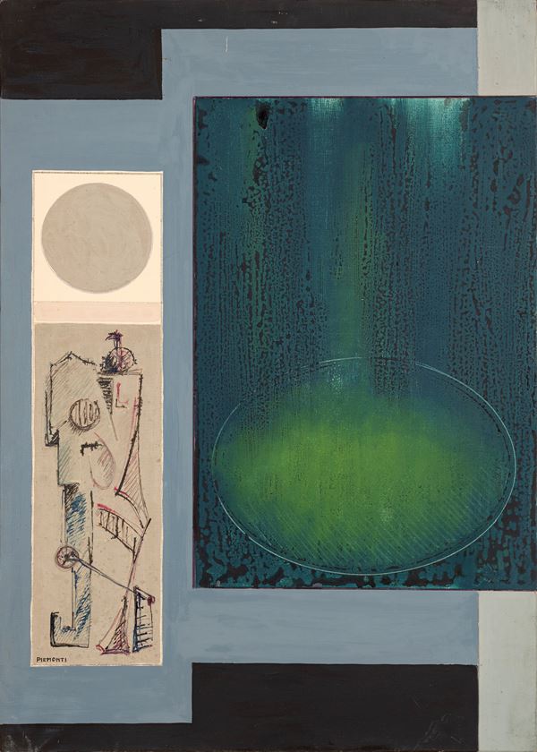 LORENZO  PIEMONTI - Ovali nel verde