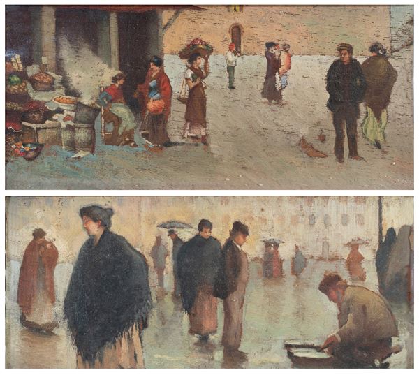 LUIGI ROSSI - Scene veneziane