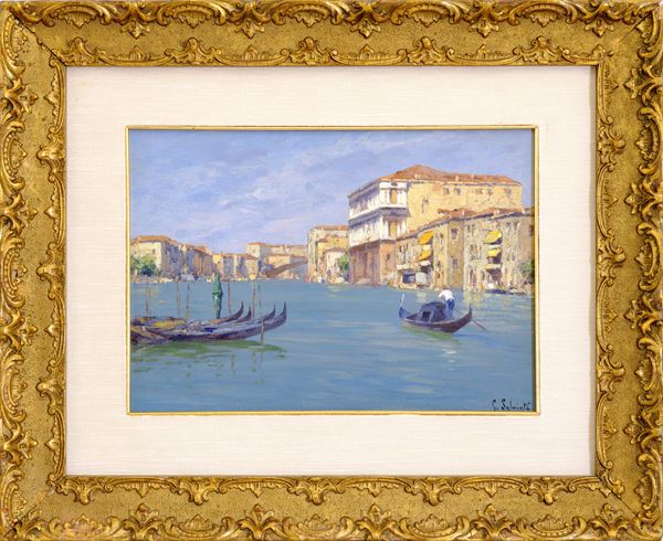 GIOVANNI  SALVIATI - Venetian Canal