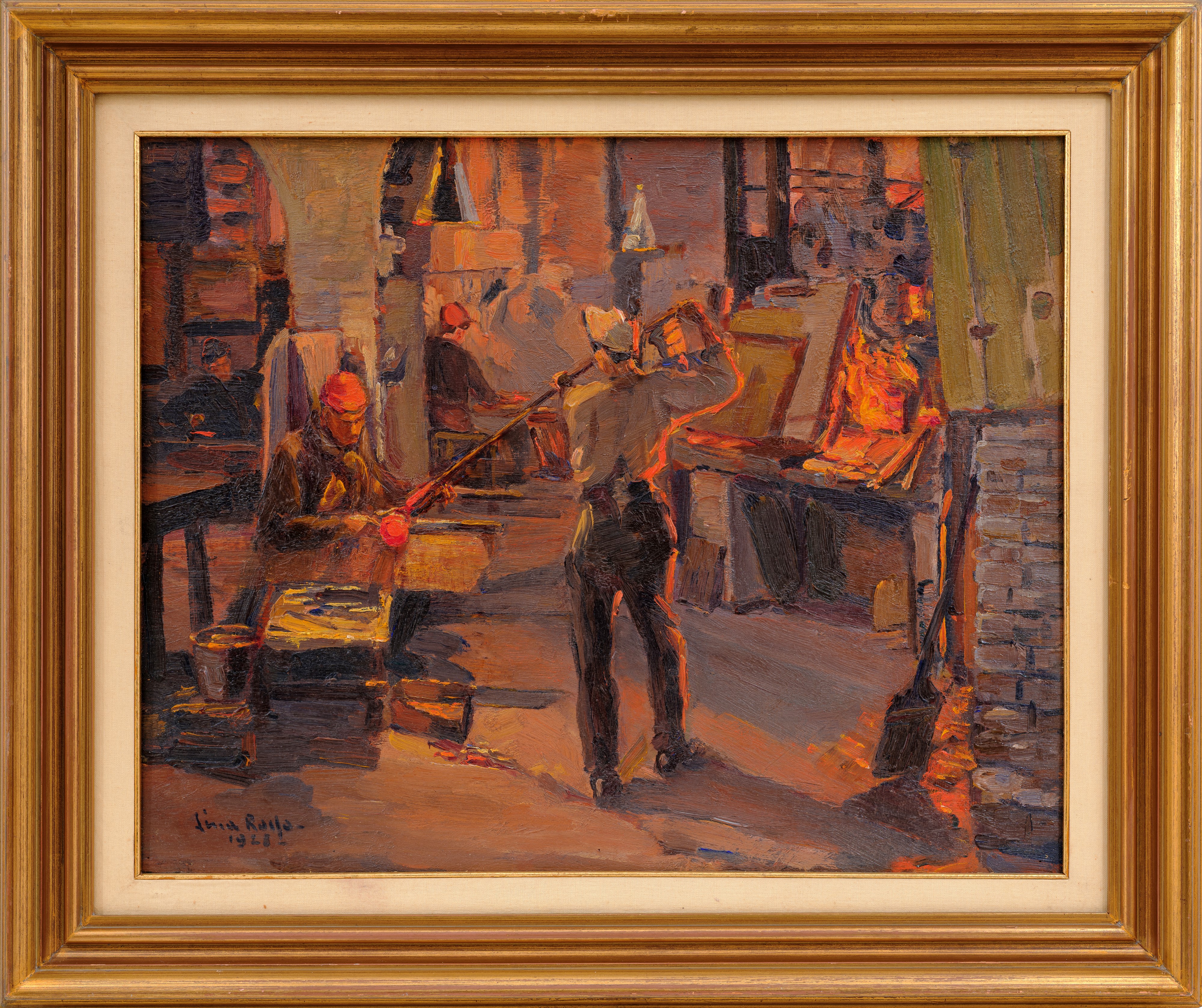 "Mastro vetraio, Murano"