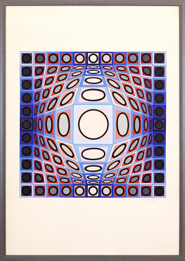 VICTOR VASARELY - senza titolo