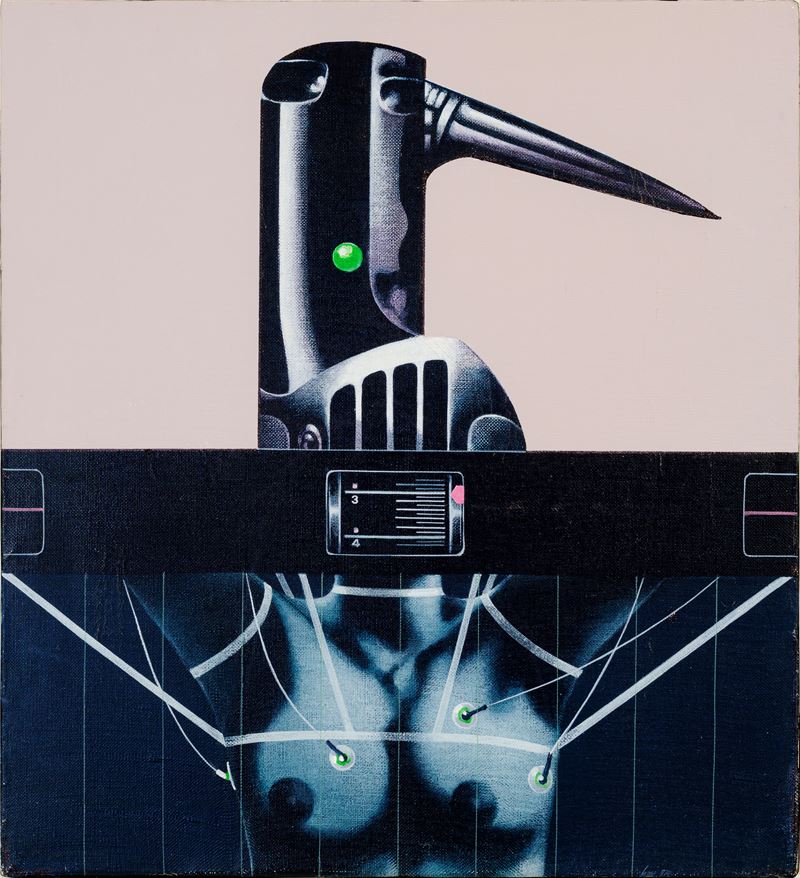 "Studio per la luce verde" II