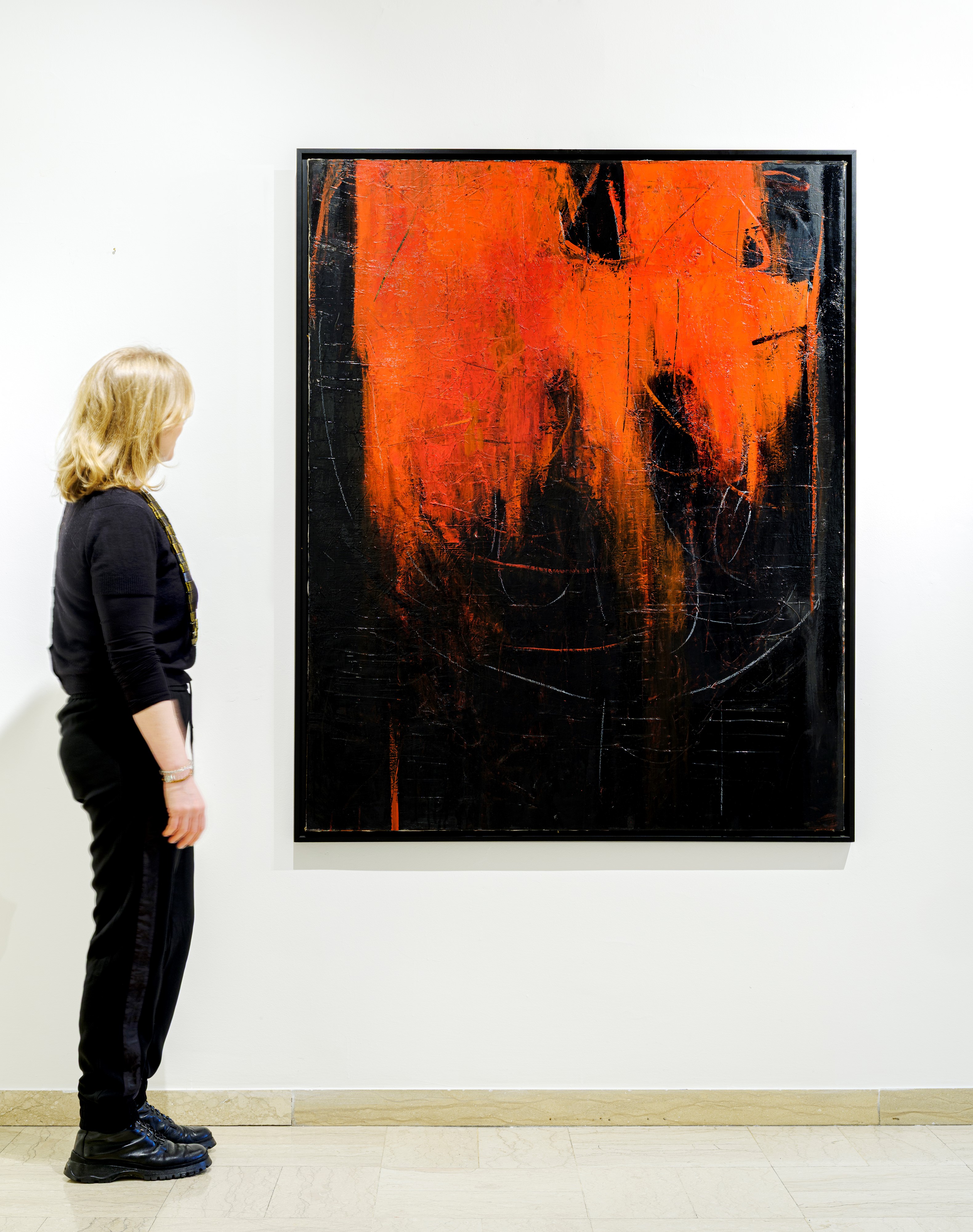 Fessura rosso e nera