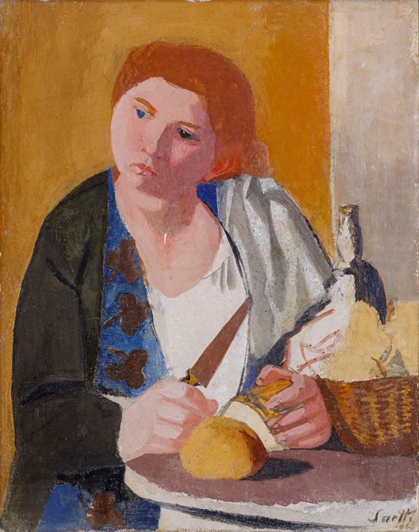 BRUNO SAETTI - The woman with the bread
