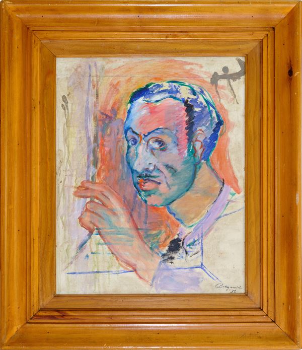 ALDO BERGAMINI - Autoritratto