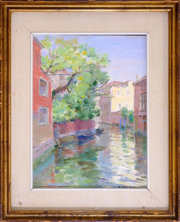 OSCAR SOGARO - Canale veneziano