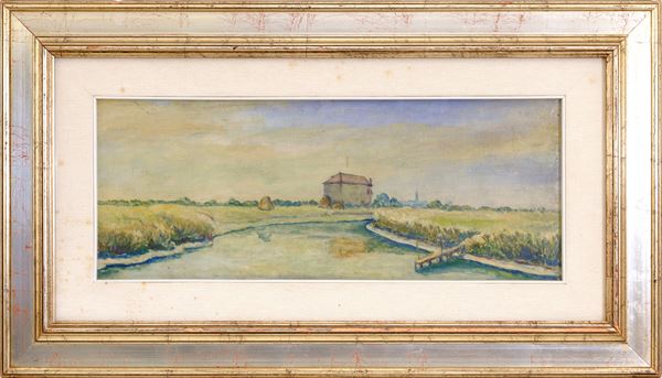 LUIGI SCARPACROCE - Paesaggio lagunare