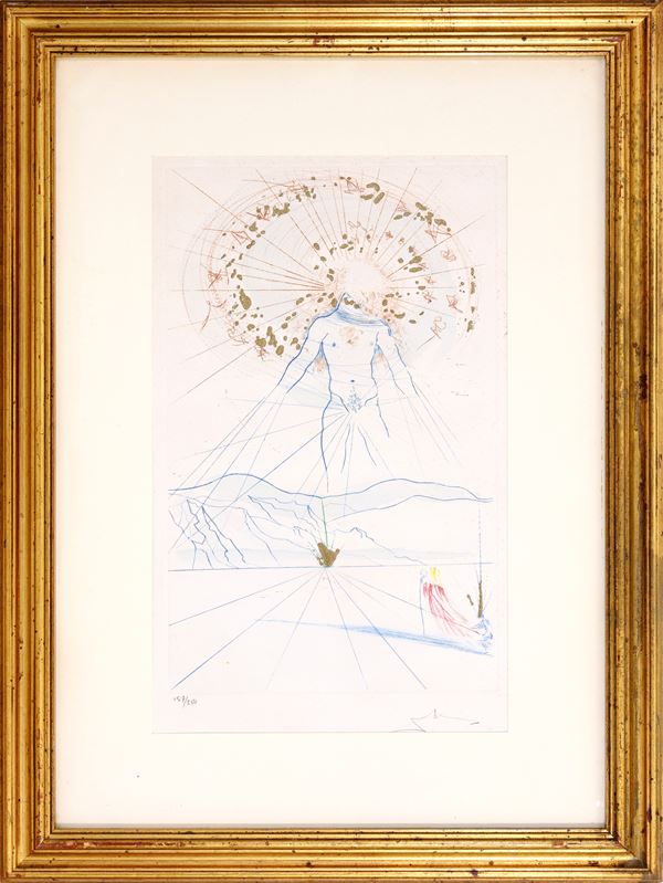 SALVADOR DALI' - Bridegroom Leaps Upon the Mountains