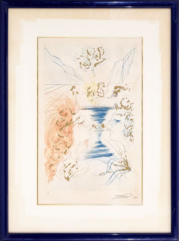 SALVADOR DALI' - Il bacio, Dal cantico dei cantici