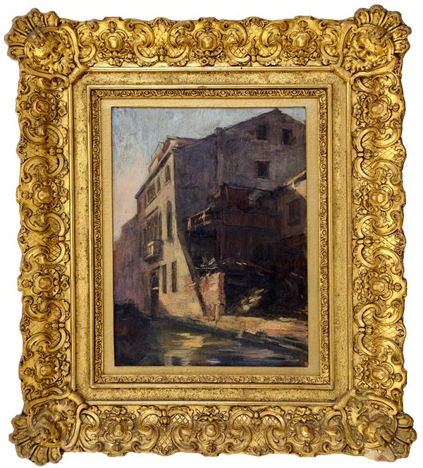 MARIANO FORTUNY MADRAZO - Vecchia casa con altana