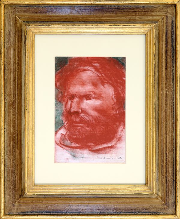 PIETRO ANNIGONI : Portrait  - pastels on paper - Auction Asta a tempo di Arte Moderna e Contemporanea - Fidesarte - Casa d'aste