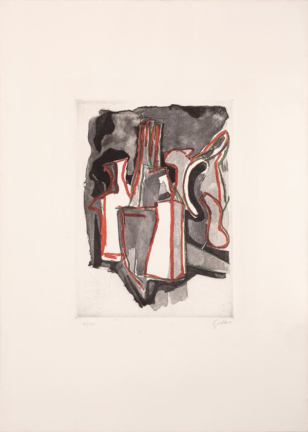 RENATO GUTTUSO - Natura morta