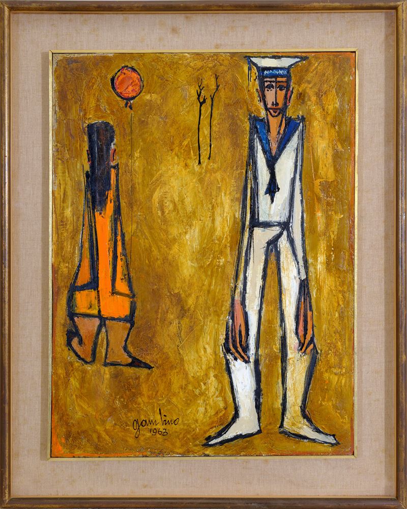 Marinaio con bambina