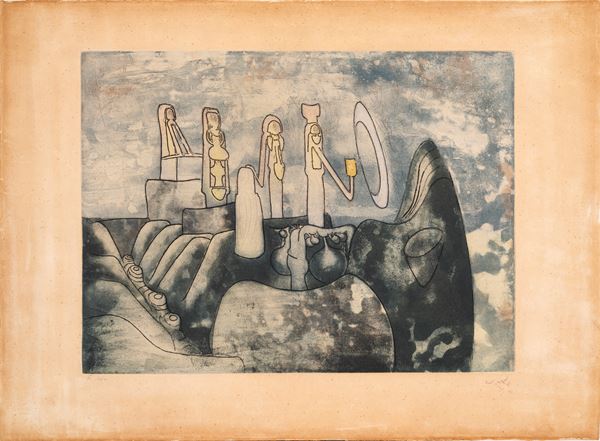 ROBERTO SEBASTIAN   MATTA - senza titolo