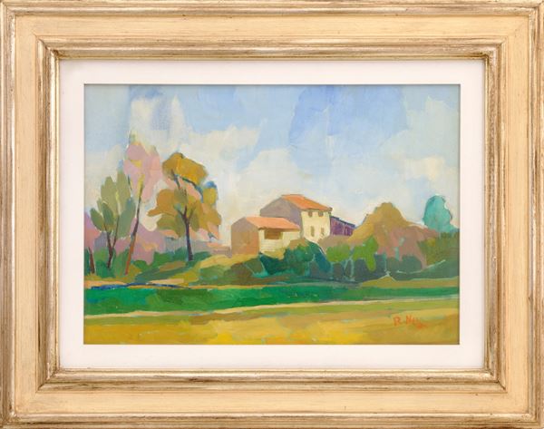 RENATO  NESI - Paesaggio