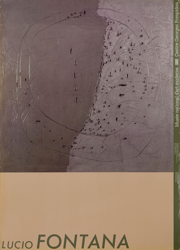 LUCIO FONTANA - manifesto. Concetto spaziale