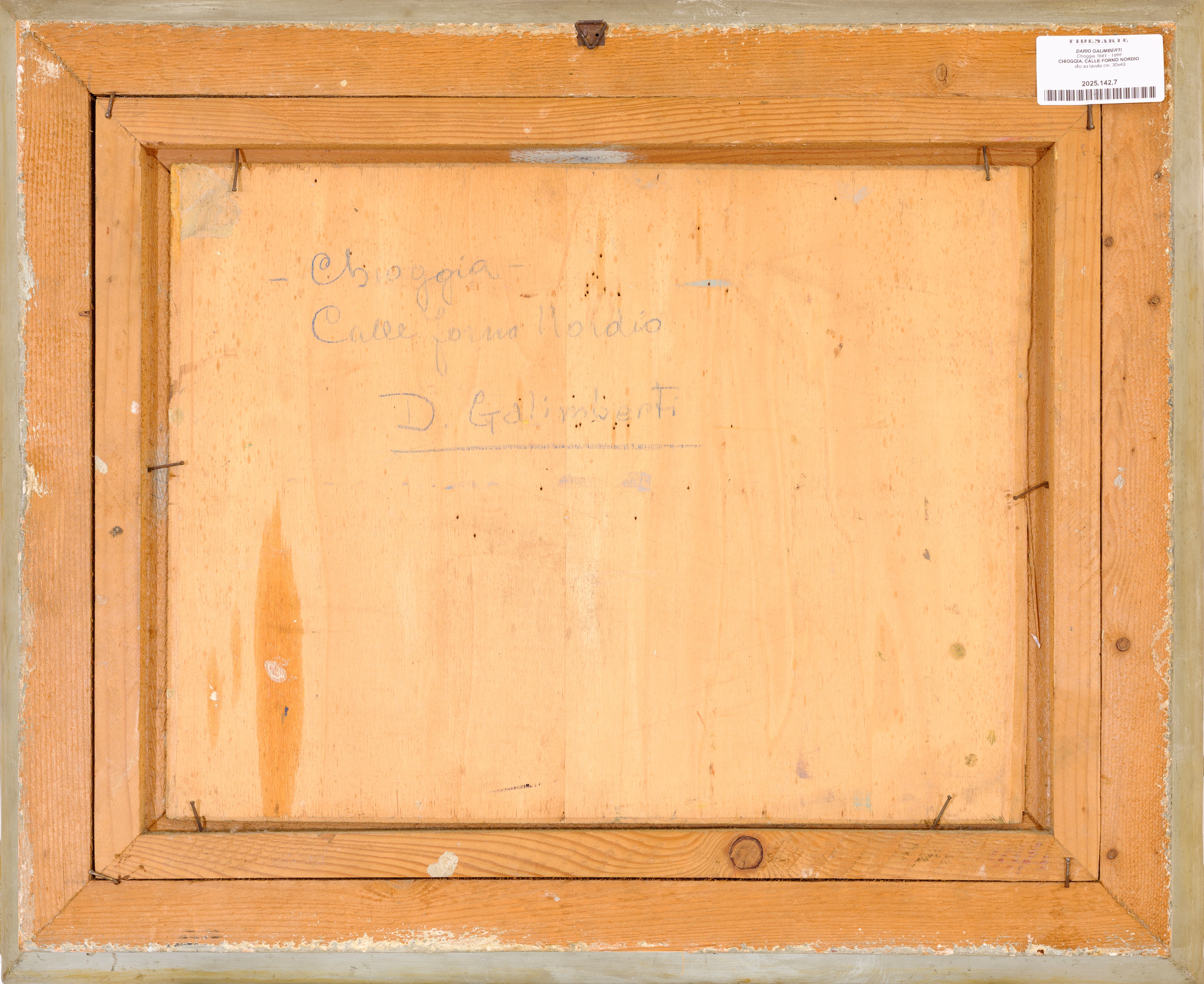 Chioggia, calle forno Nordio