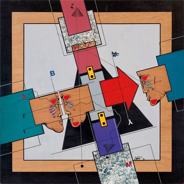 OSWALDO AULESTIA - senza titolo