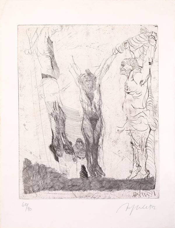 ALFRED HRDLICKA - Figure