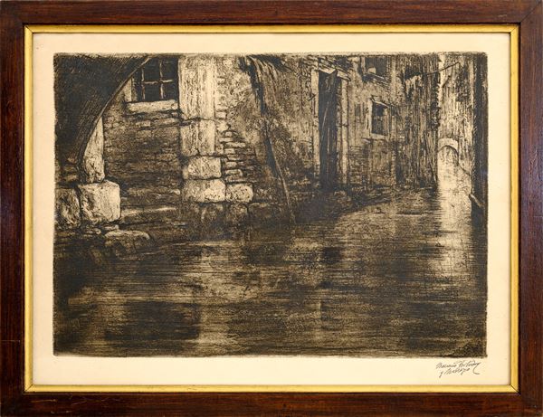 MARIANO FORTUNY MADRAZO - Venetian Canal