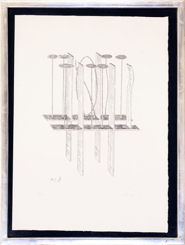 FAUSTO  MELOTTI - senza titolo