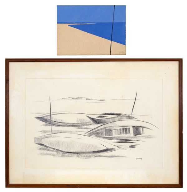 GUIDO  CARRER - Spiaggia - Barche