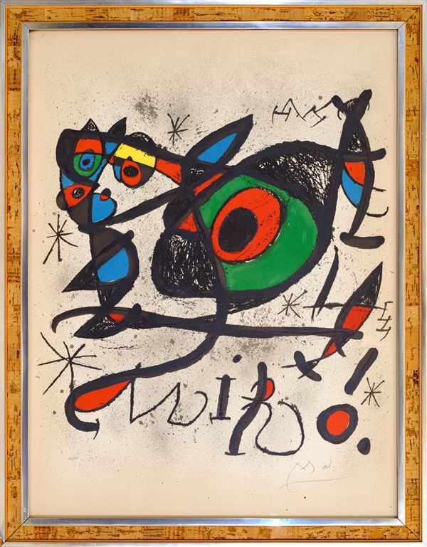 JOAN MIRO' - Sobreteixims i escultures