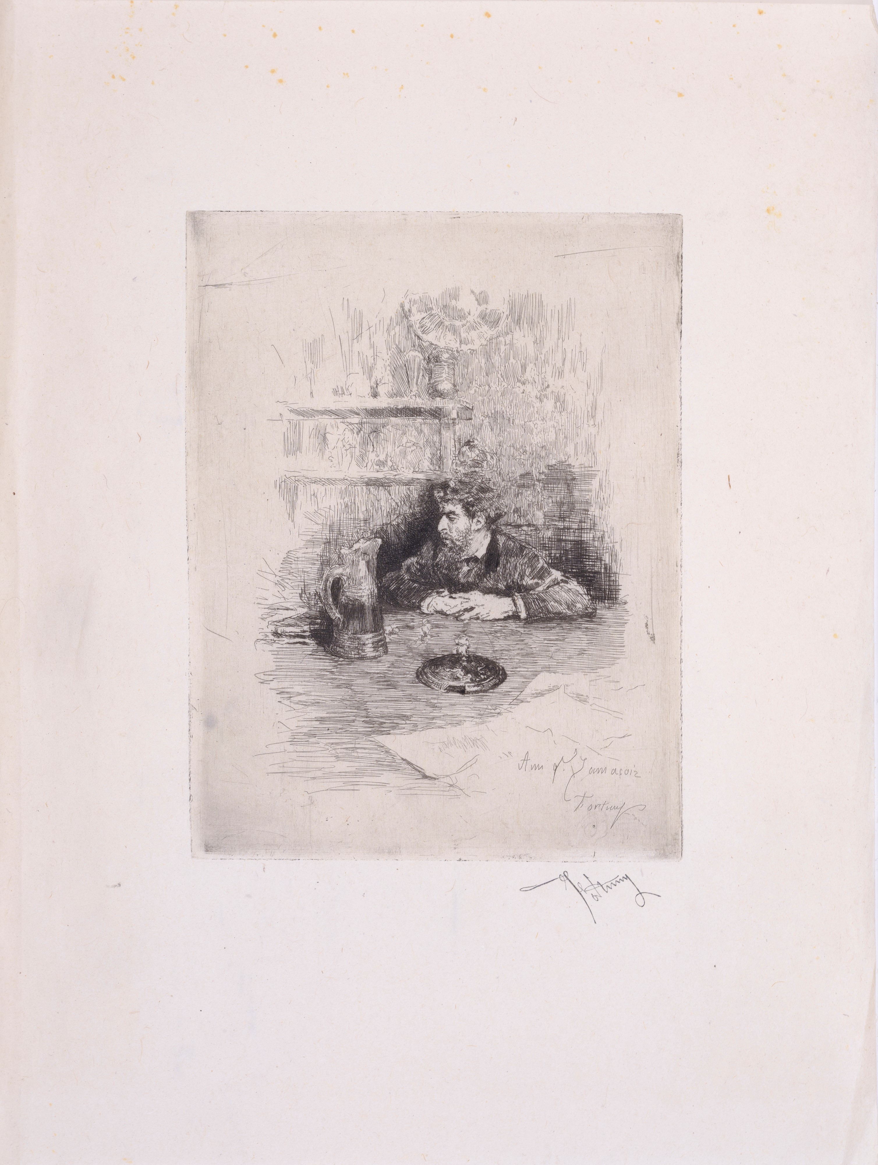 Maresciallo che ferra un cavallo in Marocco - Ritratto dell'amico Zamaicos - Studio d'uomo distes...