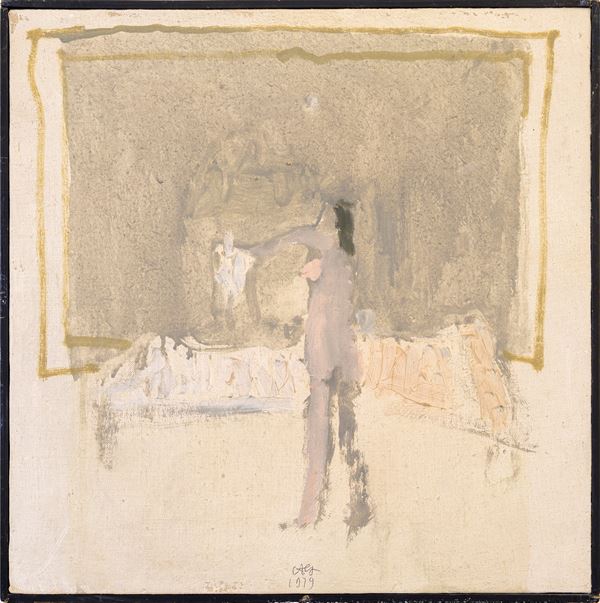 ALBERTO GIANQUINTO - Nudo nello studio