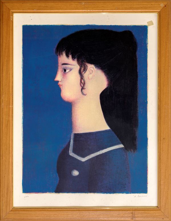 ANTONIO BUENO : Girl  - screen printing eg pda  - Auction Asta a tempo di multipli d'Autore - Fidesarte - Casa d'aste