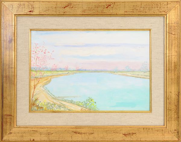 FIORAVANTE SEIBEZZI - Paesaggio lagunare